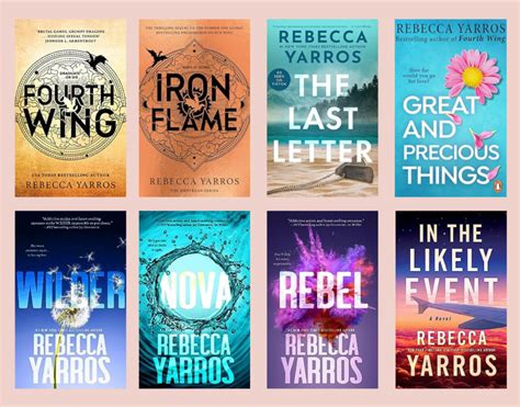 in what order should i read rebecca yarros books? how does the author's writing style evolve across her novels?